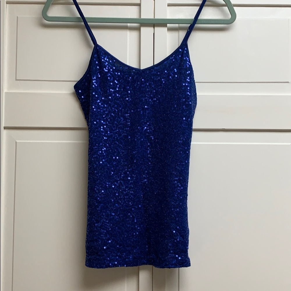 Sequin tank / cami